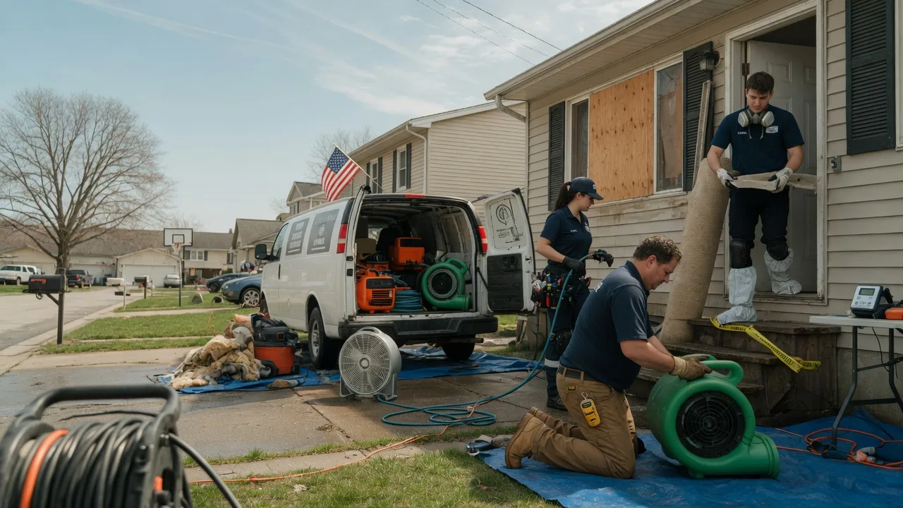 Water Damage Restoration in Nevada, IA near me